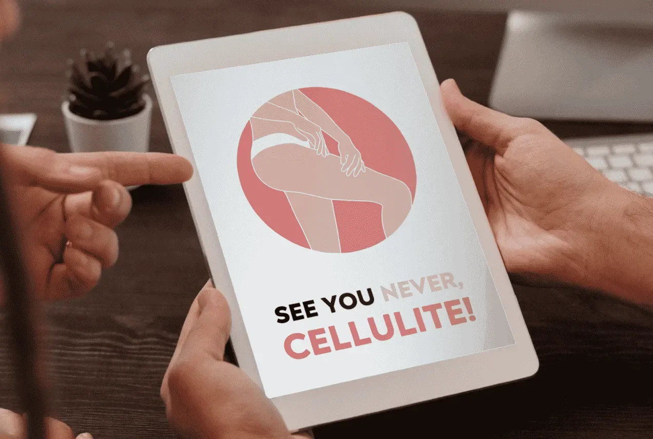 Bonus ebook See You Never, Cellulite for smooth skin tips included with PrimeBiome order